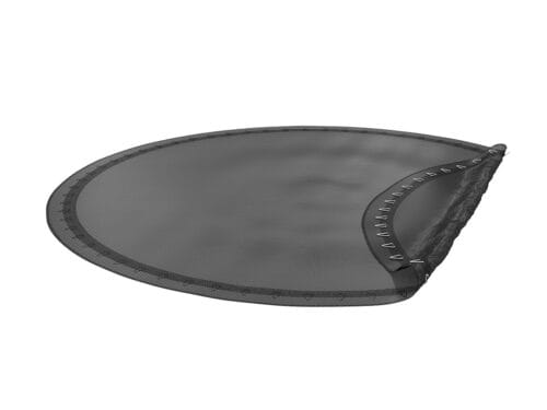 AkrobatSprungmatte_ORBIT_Rund_Schwarz Sprungtuch für Elfje Trampolin