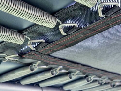 AkrobatMini Gym_Antracite_Abschließbare_Federn (1) Akrobat Sprungtuch | Mini-Gym