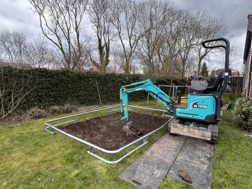 Trampolin Installation Service Inground