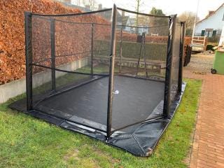 Trampolin-Installationsservice Flat Bodentrampolin
