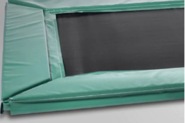 Rekrea Türsteher_Grün Trampolin Randpolster für Elfje Rekrea Bouncer | 431 x 255 cm Extra