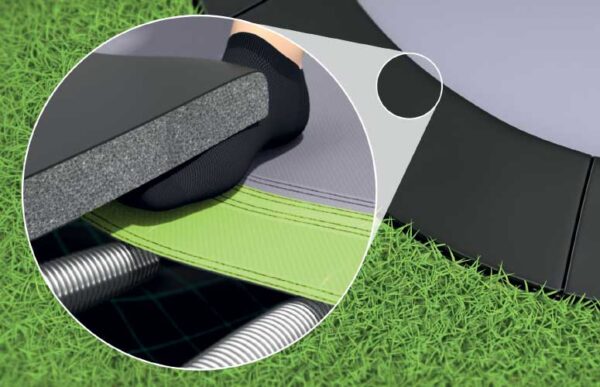 akrobat-Fußschutz Akrobat Orbit Flat 305x183 cm |Anthrazit