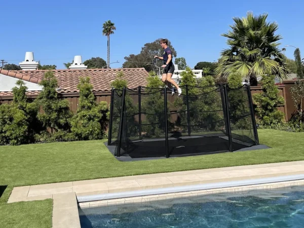 Akrobat_Trampolin_Kunde_3 Akrobat Orbit Flat 305x183 cm |Anthrazit