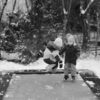 Trampolin-Schnee Akrobat Primus Flat Round 305cm | Anthrazit